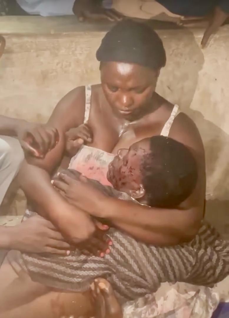 “Avenge Your Death”: Grieving Jos Mother Places Cutlass in Son’s Coffin