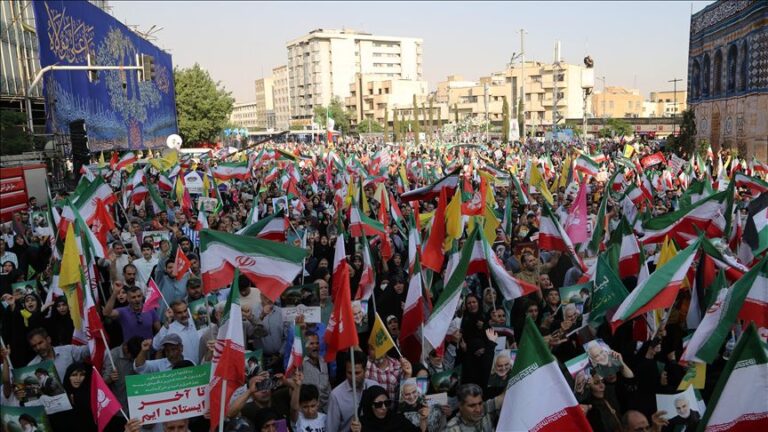 Thousands of Iranians rally in honour of late Supreme Leader Khamenei