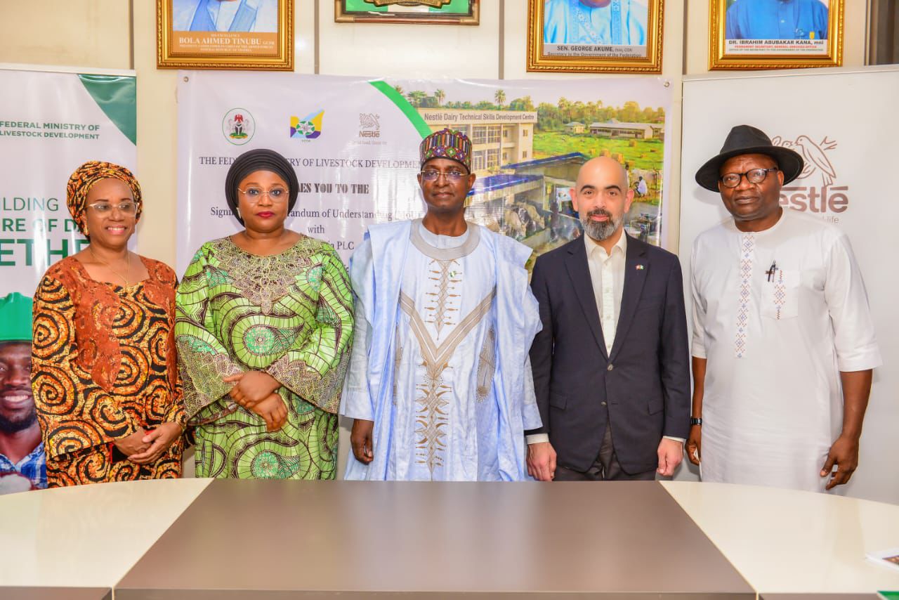 Nestlé Nigeria, Livestock Ministry partner to establish dairy training centre