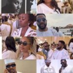Entertainment Stars Unite in White to Honour Late Alex Ekubo at Service of Songs
